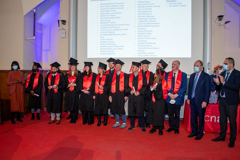 cérémonie de remise des diplômes de l'EPN15